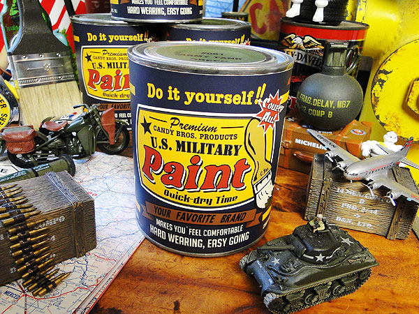 美術品・アンティーク・コレクション 60年代 usmilitary 缶