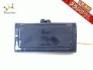 美品■tsumori chisato CARRY(ツモリ) 長財布 ネイビー