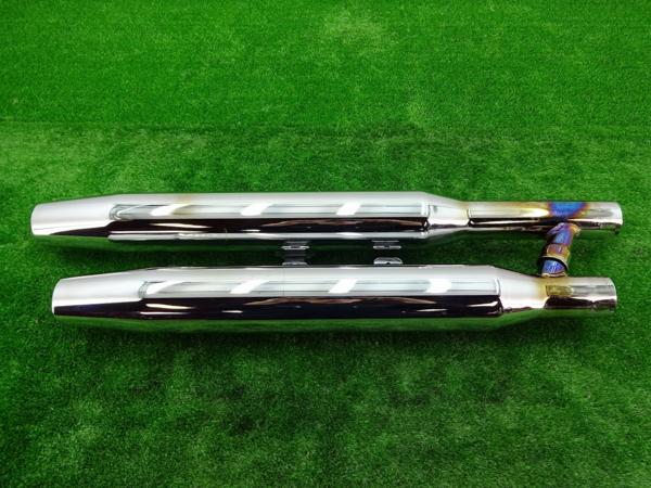 ハーレー★FLSTS/FXSTD S&Sサイレンサー♪カスタムに♪A6270