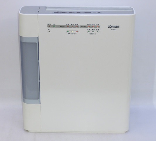 加湿空気清浄機 : ZOJIRUSHI PD-AT12-WB ホワイト | 象印パーツ