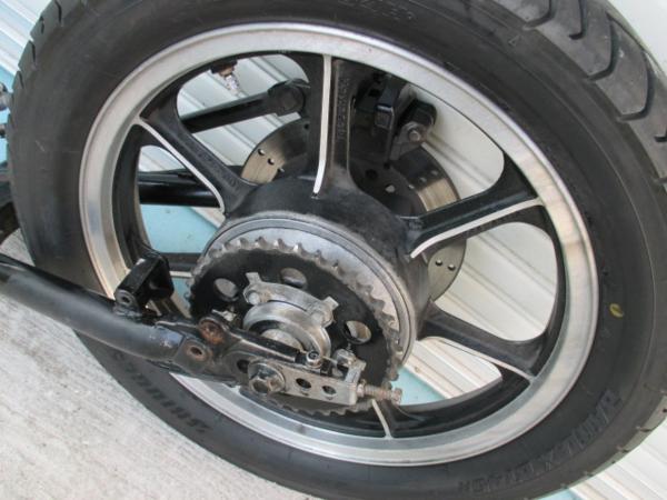 Z550FX Z400FX KZ550 リアディスク足回り2.15 当時物 Z400J E4