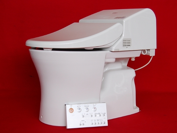 14年/美品/TOTO/ウォシュレット一体形便器/GG-J/TCF948 #NW1】(温水
