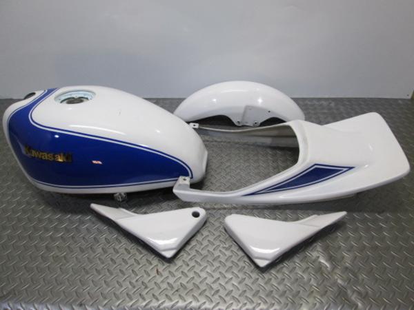 ZEXT ゼファー400 綺麗 青白 火の玉カラー外装SET Z2 BY17(セット