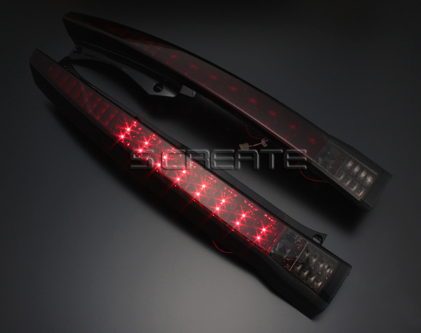 ウインカーLED】ムーヴカスタム(L175/185)LED赤スモークテール