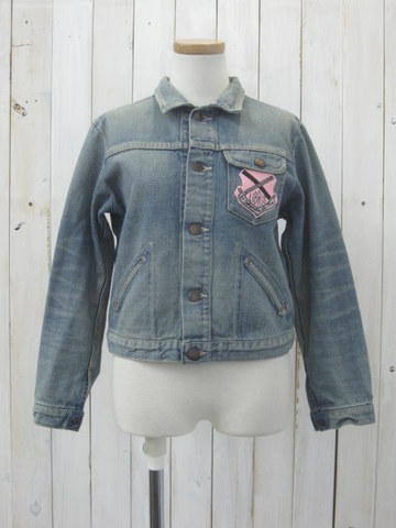 560965 Ex-Libris by Olympia Le-Tan デニム ジャケット