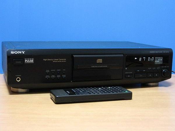 SONY★メンテ済 完動品★ピック固定式CDプレーヤー★CDP-XE700