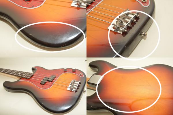 ☆Fender Japan☆PB62-95 3TSプレシジョンベース ラッカー塗装 