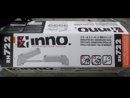 未使用☆INNO RH722デュアルアングル スキー&スノボーキャリア☆ INNO 