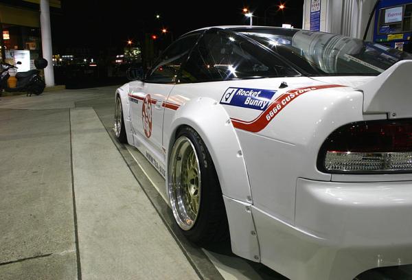 RS/RPS13 180SX リアワークスフェンダー TRA京都 6666カスタム