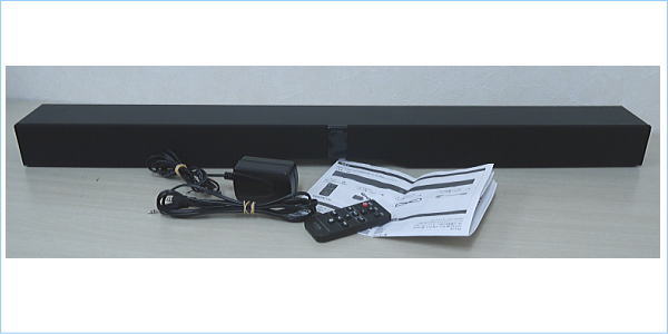 [DSE]TDK 2.1ch Wood SoundBar TVSB-BTCA-BK サウンドバー:美品