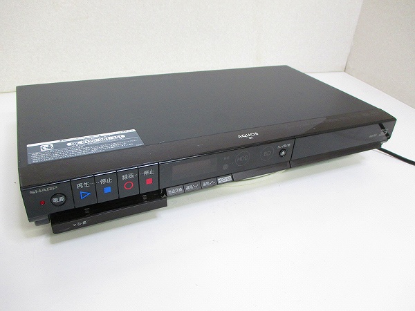 中古SHARP 大容量1T HDD内臓・ブルーレイ BD-HDW70 付属品多数