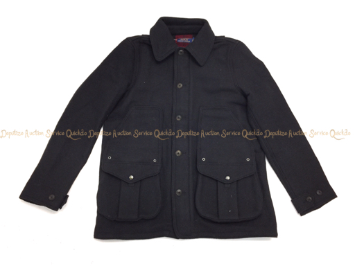 新同 ラルフローレン コート メンズ サイズL 黒系