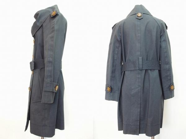 W*Vivienne Westwood* RED LABEL トレンチコート/紺 Vivienne Westwood