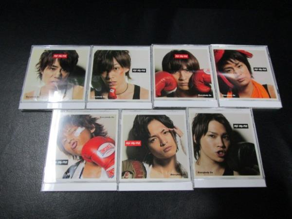 Kis-My-Ft2 CD Everybody Go ショップ盤 全7点セット 【公式通販】
