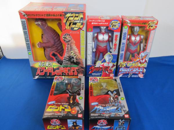 【まとめ売り】ウルトラマン　サウンドバトラー　15体セット サウンドバトラー ウルトラマンパワード等5点 グレートゼットンの入札
