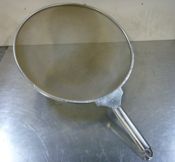 E150617K@すくいザル45cm◆すくい網◆掬いアミ◆笊中古品