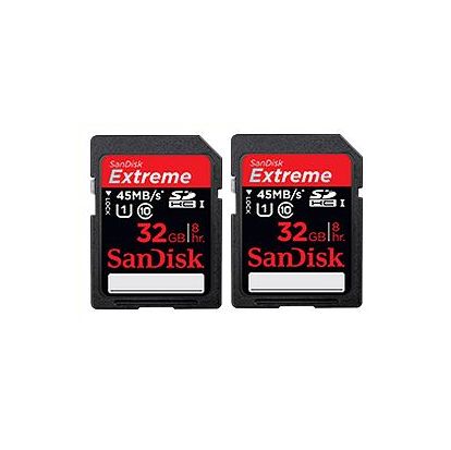 *送料無料 SanDisk SDHC 32GB CLASS10 SDSDX-032G×2個