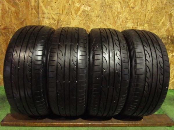 F599IS ダンロップ LE MANS LM704 195/55R15 夏タイヤ 4本 中古