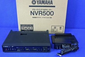 YAMAHA ブロードバンド ルーター NVR500 くだらなく 【ほぼ未使用】