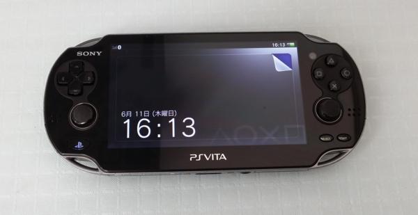 メ#192　【送料無料】PSVITA　(ブラック)PCH-1100※本体のみ
