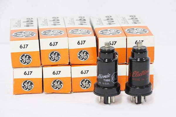 ◆GE 6J7 真空管 10本セット 未使用S18-21