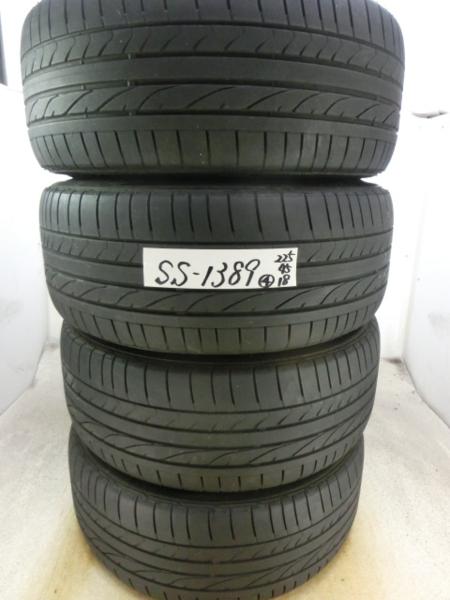 SS-1389 中古 ブリヂストン POTENZA RE050A 225/45R18 (4本)