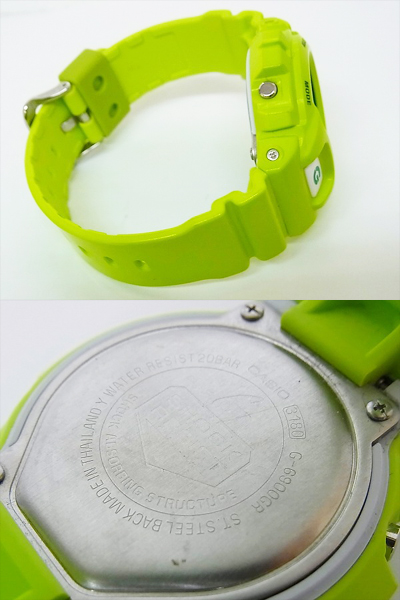 極美品 G-SHOCK G-6900GR グリーンカラーズ タフソーラー 稼働 G-SHOCK