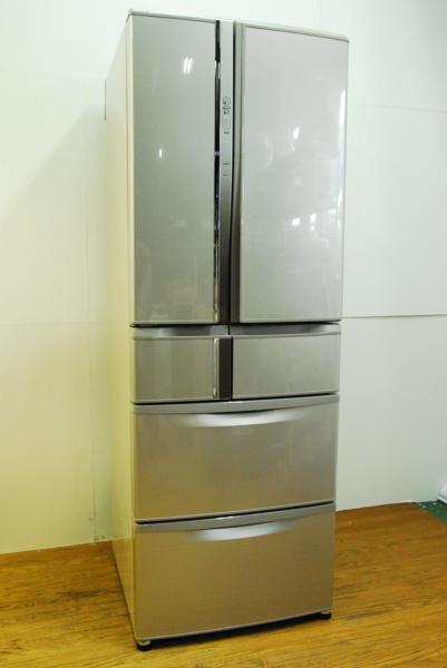 美品2013 三菱 465L 6ドア 冷蔵庫 MR-R47X-F 部屋別センサー搭載