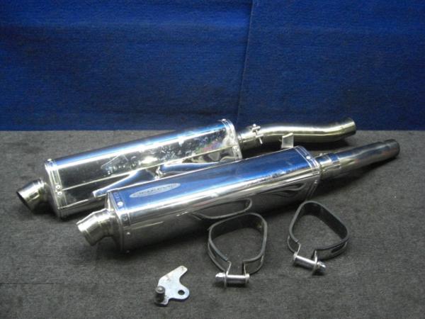 ZZR400 ZX400N DELKEVIC社外スリップオンサイレンサーマフラー ZZR400