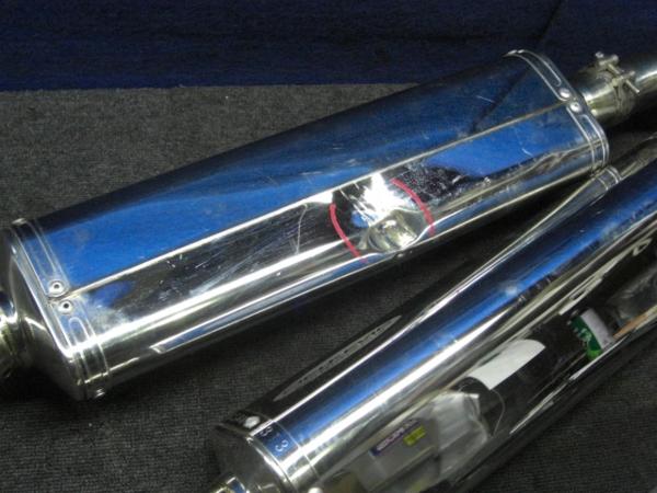 ZZR400 ZX400N DELKEVIC社外スリップオンサイレンサーマフラー ZZR400