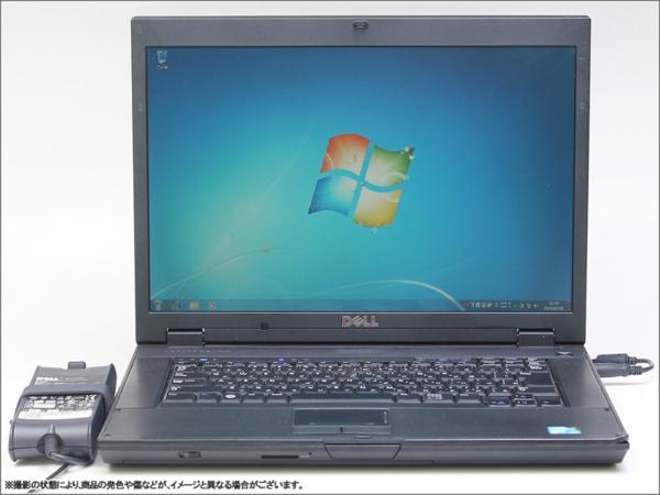 保証付 DELL Latitude E5500 Core2Duo 4GB 160GB Win7 無線LAN