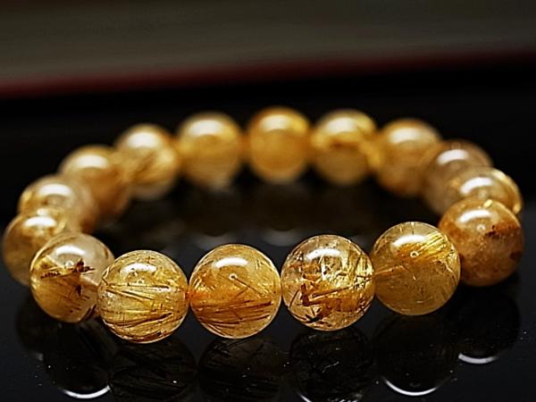 14A★高級 タイチン ゴールドルチル 金針 ブレス 13mm 【C140