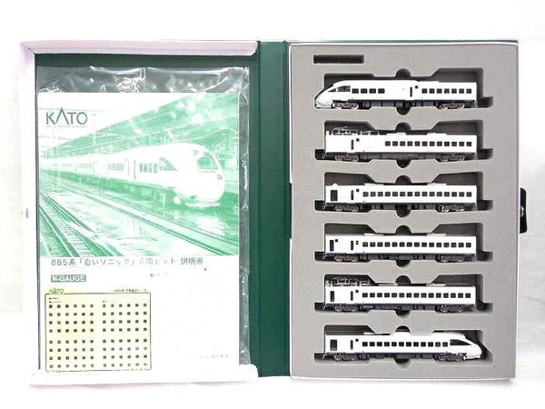 中古 KATO 10-286 885系 白いソニック 6両 N 特急形 T1465882 10-286
