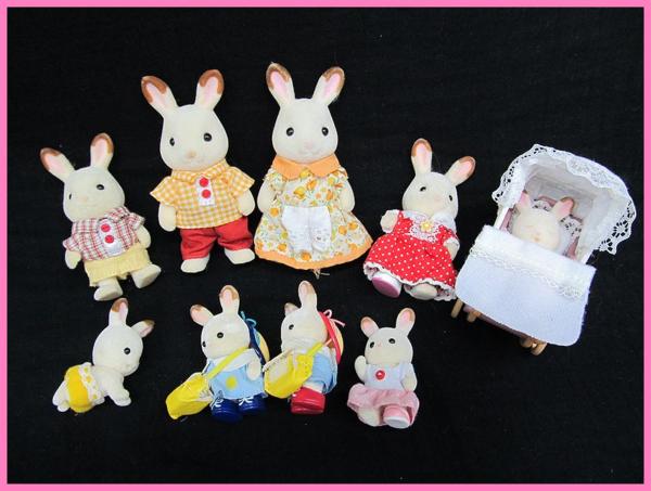 ■シルバニアファミリー お人形 家具 洋服 小物 色々セット■C56