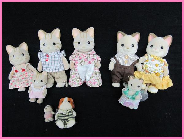■シルバニアファミリー お人形 家具 洋服 小物 色々セット■C56