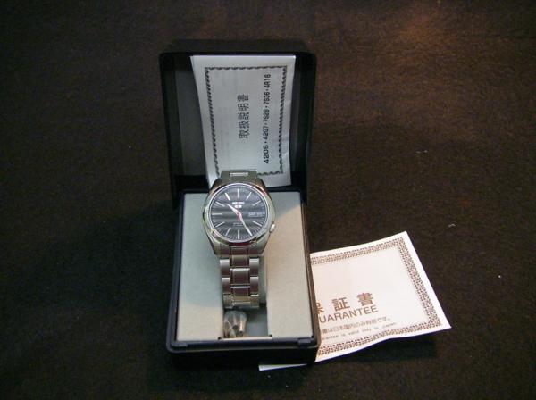 SEIKO セイコー5 バックスケルトン 自動巻 7S26-O6R4(セイコー)｜売買 