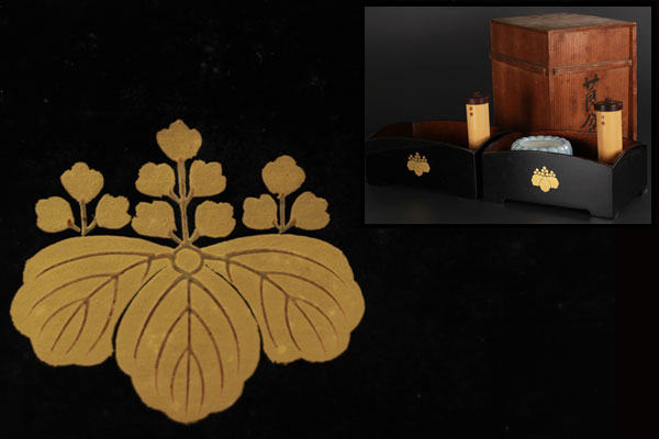 【柳】 古き時代物 高台寺 蒔絵 煙草盆一対 箱入 古美術品 G1