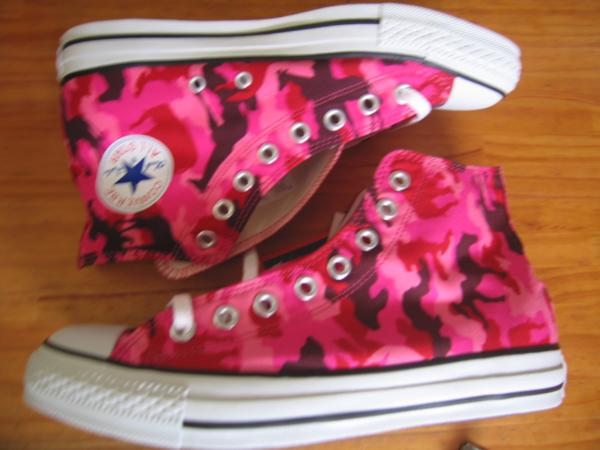 新品コンバース オールスターHI アニマルPKカモフラ ２８cmz