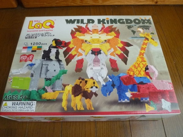 中古美品! ラキュー LaQ アニマルワールド 動物! WILD KINGDOM