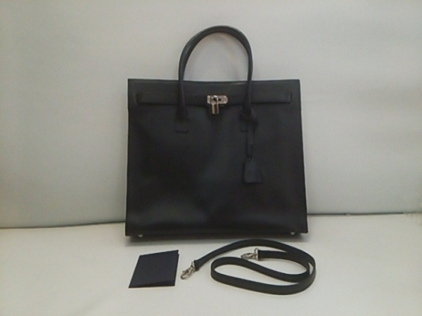 美品未使用品 GUIA'S グイアス バーキンタイプバッグ イタリア製