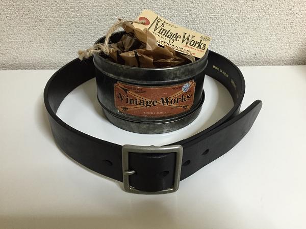 VintageWorks(ビンテージワークス) ベンズレザーベルト!