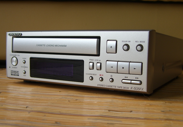 送料込★美品ONKYO K-505FX INTEC205 カセットデッキPRO搭載