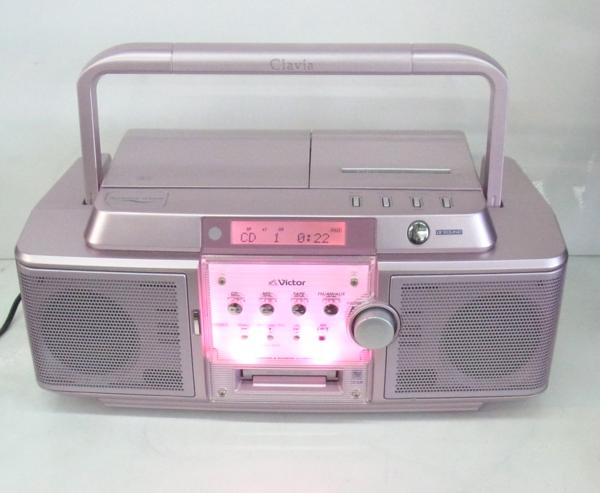 ☆Victor ビクター CD/MDラジカセ【RC-Z1MD】04年製/USED品☆