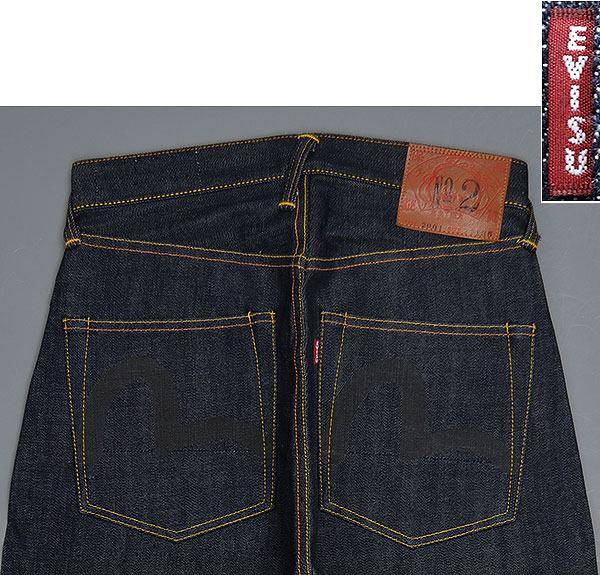 W718)EVISU エヴィス 新品 No2 2001 W29（74cm）L35（88cm） evisu