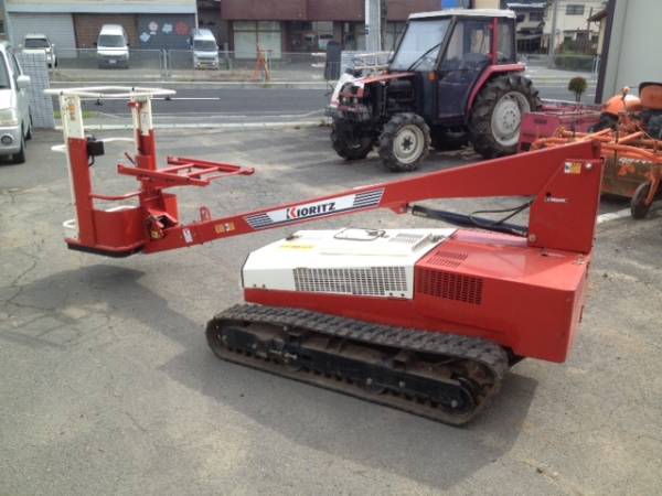 山形発!共立 クローラー型高所作業車 KCG360SH 3.6m!セル付!売切(農業