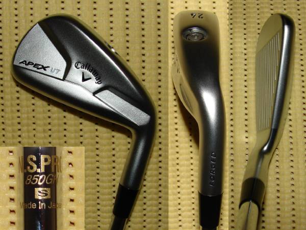 ♪1円祭♪遼君愛用!APEX UTILITY 2015 NS.PRO 850(S) 24°美品!!