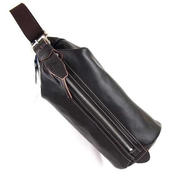 新品 MAURIZIO BALDASSARI レザーボディーバッグ 510410 YR