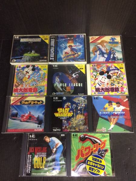 【新品、未開封】関ヶ原　PCエンジン　HuCARD PC Engine 通販直営 PCエンジン HuCARD 20点セット 重複なし 中古 【公式通販】