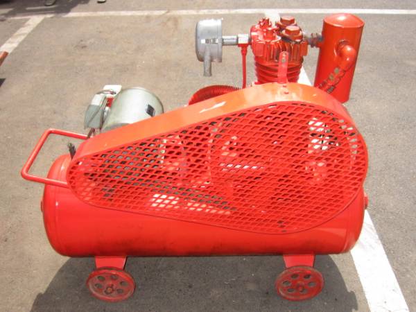 フジ エアコンプレッサ OU-H3 中古品 FUJI 【公式通販】