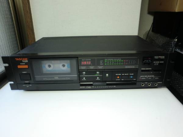 TASCAM　 業務用リバースデッキ　112R 　ベルト交換　　動作品！